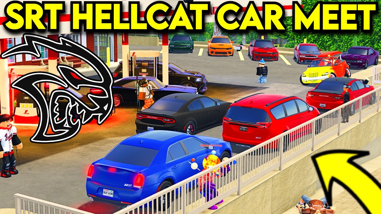 SRT HELLCAT CARS ONLY CAR MEET IN GREENVILLE!