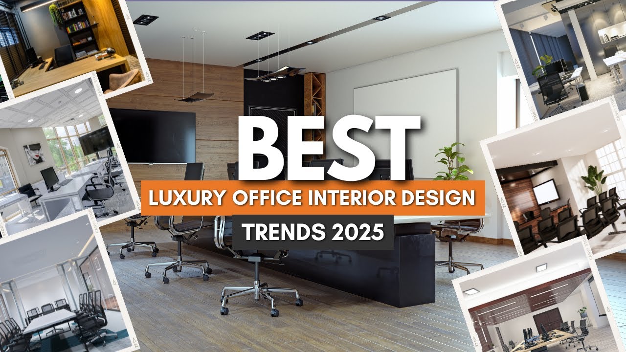 Best Luxury Office Interior Design Trends 2025 | Top Modern Office Design Ideas