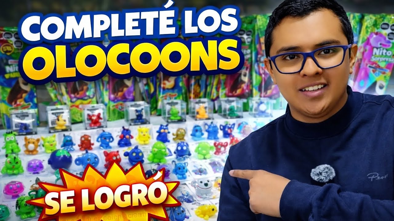Después de años… ¡Todos los Olocoons O2 por fin son míos! 🥹