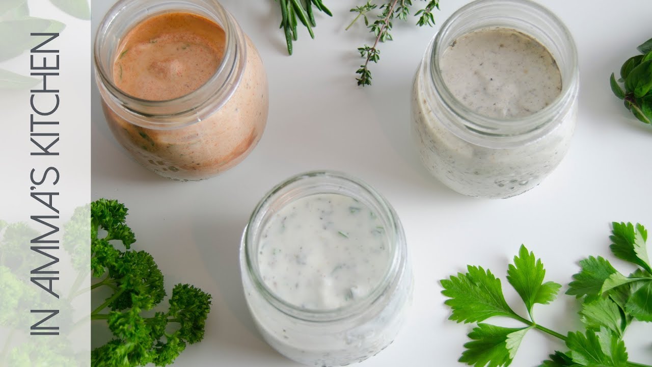 3 Quick & Easy Yogurt Salad Dressing Recipes