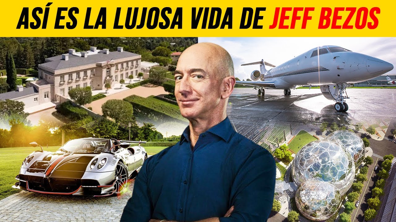 As&iacute; es la LUJOSA vida de JEFF BEZOS 2023  - The BRO!
