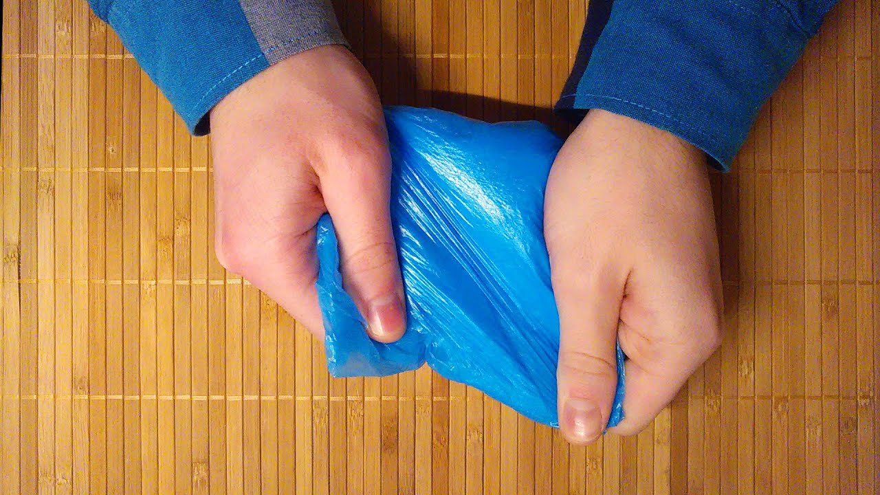 ASMR – Расслабляющий шелест полиэтиленового пакета ⁄ 3D ♬ ( Relaxing rustling plastic bag ) #11