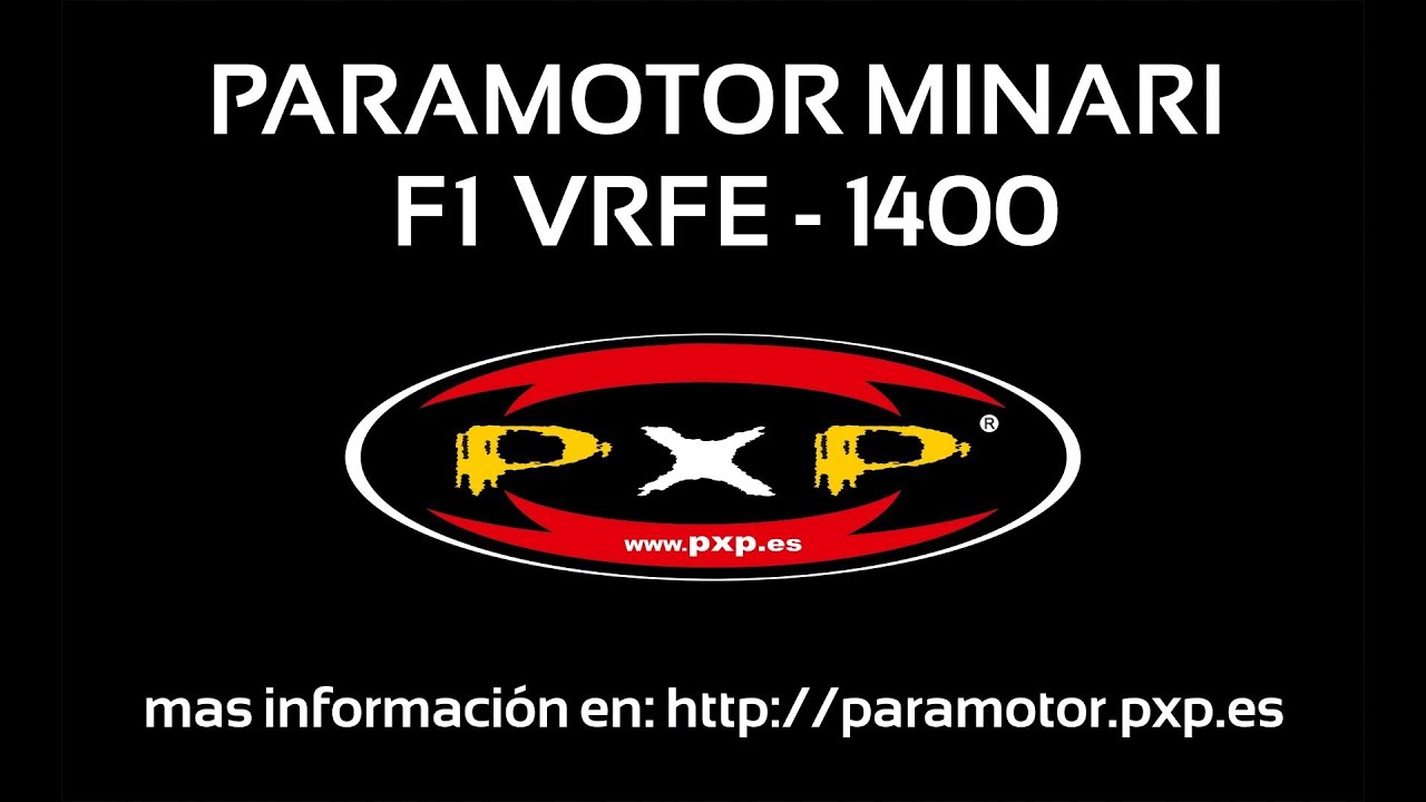 PXP Paramotor - Minari F1-VRFE