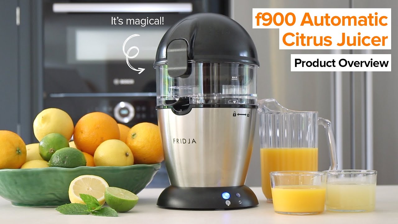Fridja f900 Automatic Citrus Juicer - Product Overview!