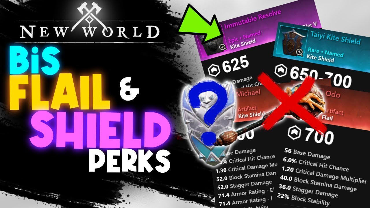 Are Odo and Michael Worth Farming? BiS Flail Perks  ⚔️New World