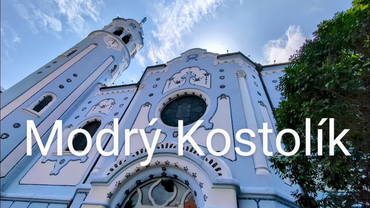 Kostol svätej Alžbety (Modrý kostolík) - Komentovaná Prechádzka historie & stavby Modrého Kostolíka