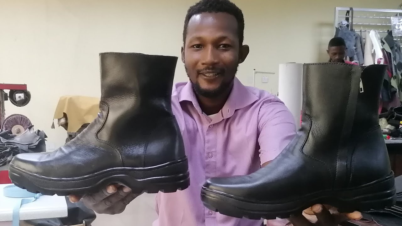 how to make ankle boot with close zip( shoemakingtutorial)