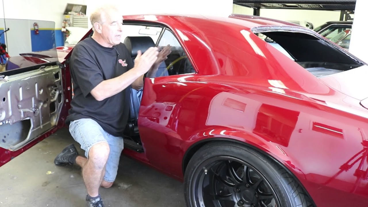 1968-69 Camaro Firebird How to install and adjust rear Quarter Glass By Scared Shiftless