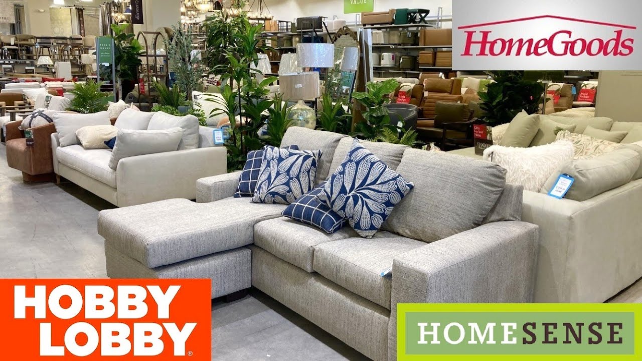 HOMEGOODS HOME SENSE HOBBY LOBBY FURNITURE CHAIRS TABLES SHOP WITH ME SHOPPING STORE WALK THROUGH