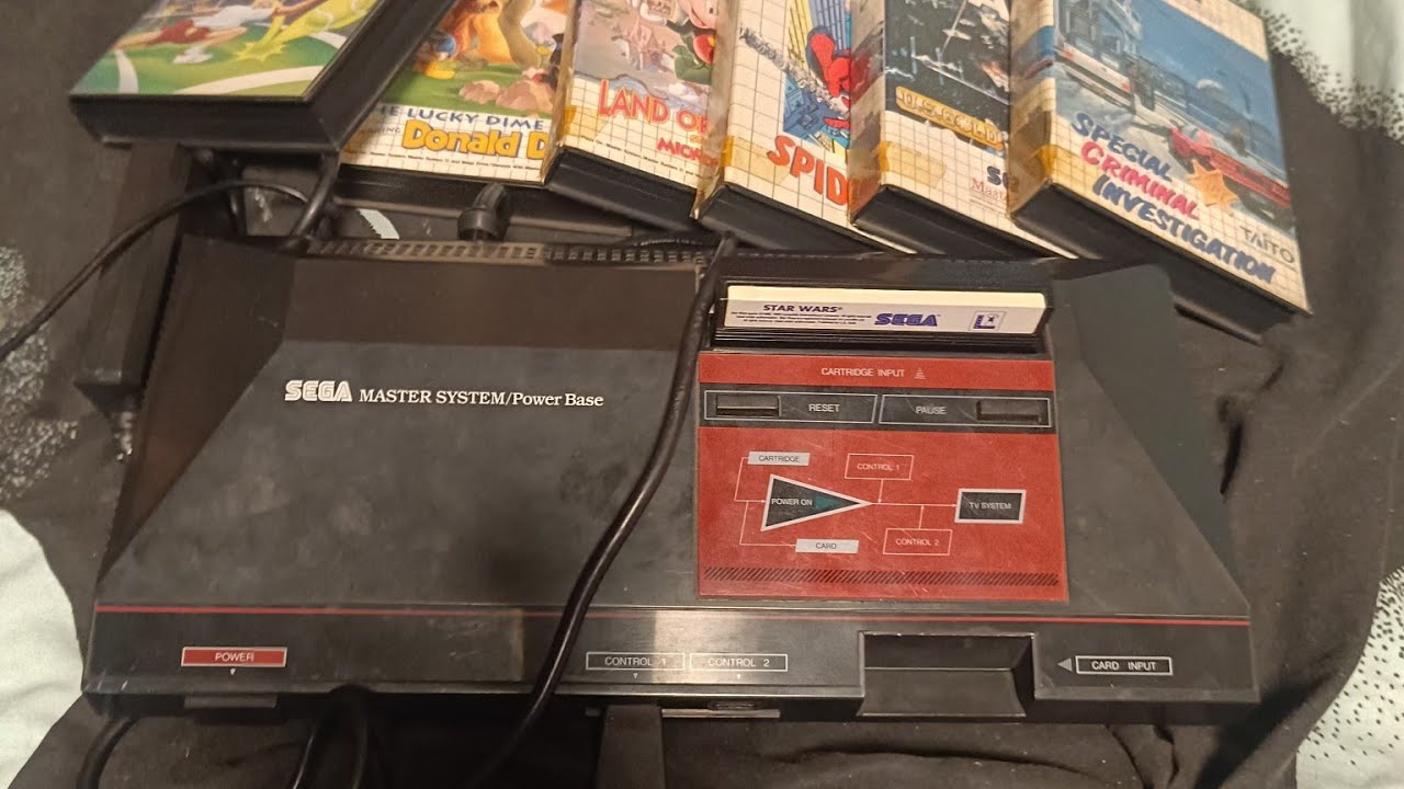 RETRO GAMING:1 put testiram Segu Master Sistem i igre ča je Mofa naša u smeču(igre predaka).5.3.2026