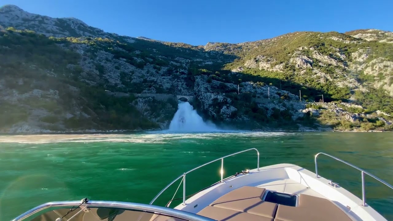 Sopot Ephemeral Waterfall In Kotor Montenegro