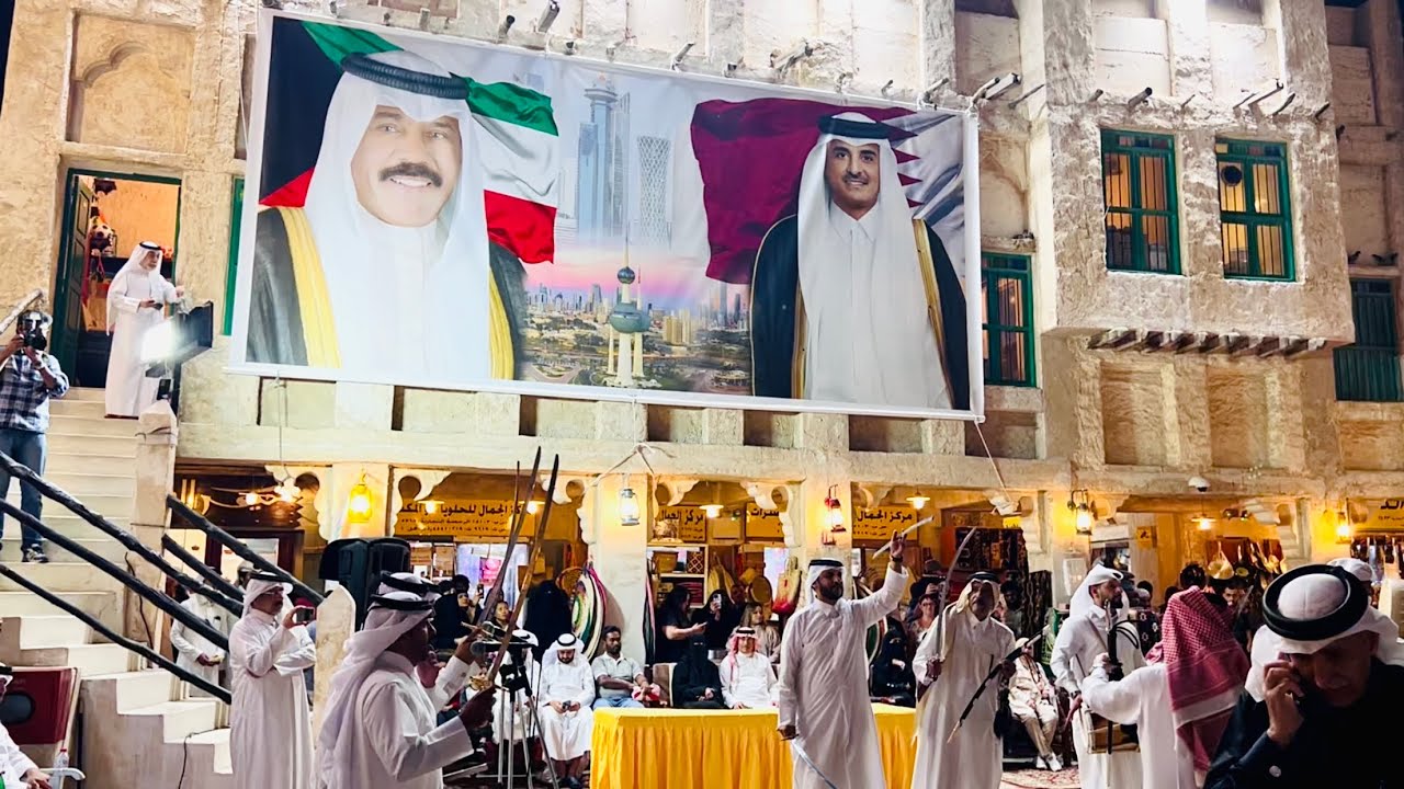 Arabic Traditional Music And Dance At Souq Waqif #qatar #2023