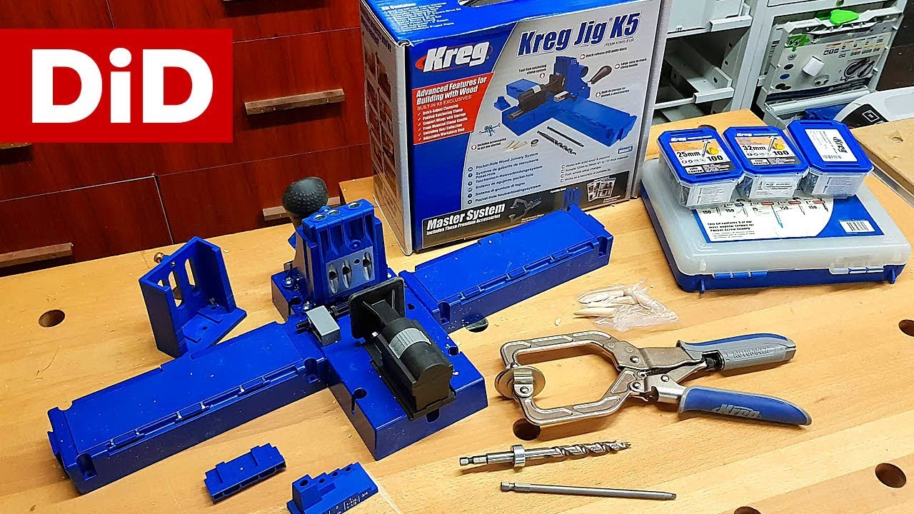 817. Kreg Jig K5 Master System oraz wkręty Kreg