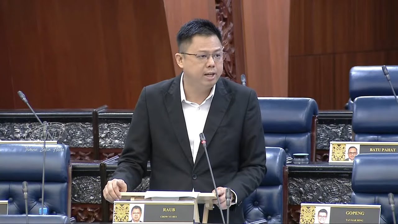 Perbahasan Usul Menjunjung Kasih Titah Diraja oleh Chow Yu Hui
