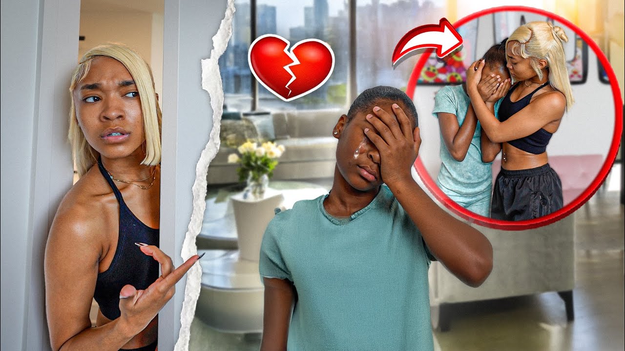 CRYING With The DOOR LOCKED Prank🥺 *SHE GOT ME*