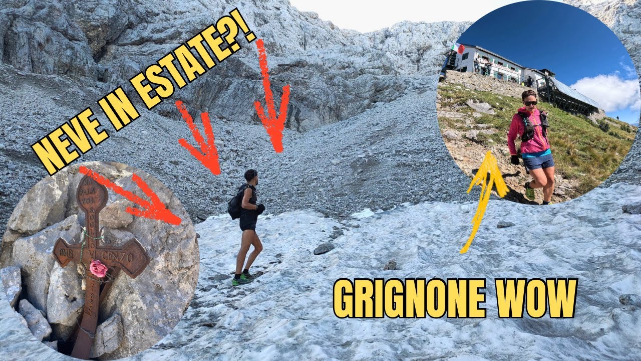 31/8/25 il sentiero più wild del Grignone: tra catene, scalette e neve eterna!