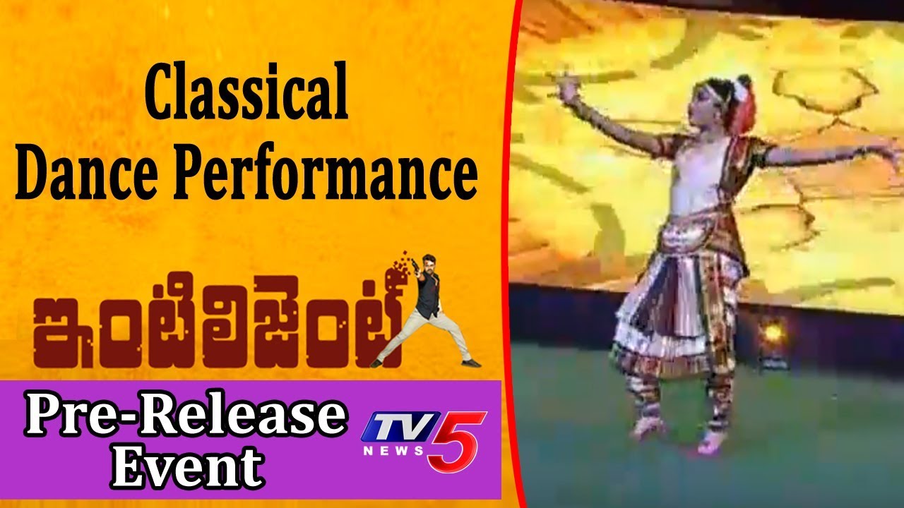Classical Dance Performance @ Intelligent Movie Pre Release Event | Sai Dharam Tej | TV5 News