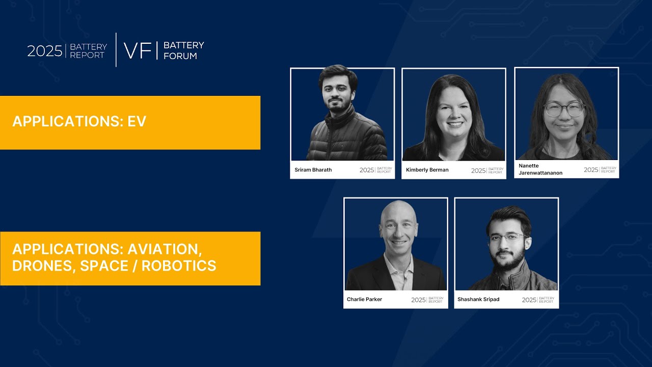 Battery Forum: Applications: EV | Applications: Aviation, Drones, Space / Robotics