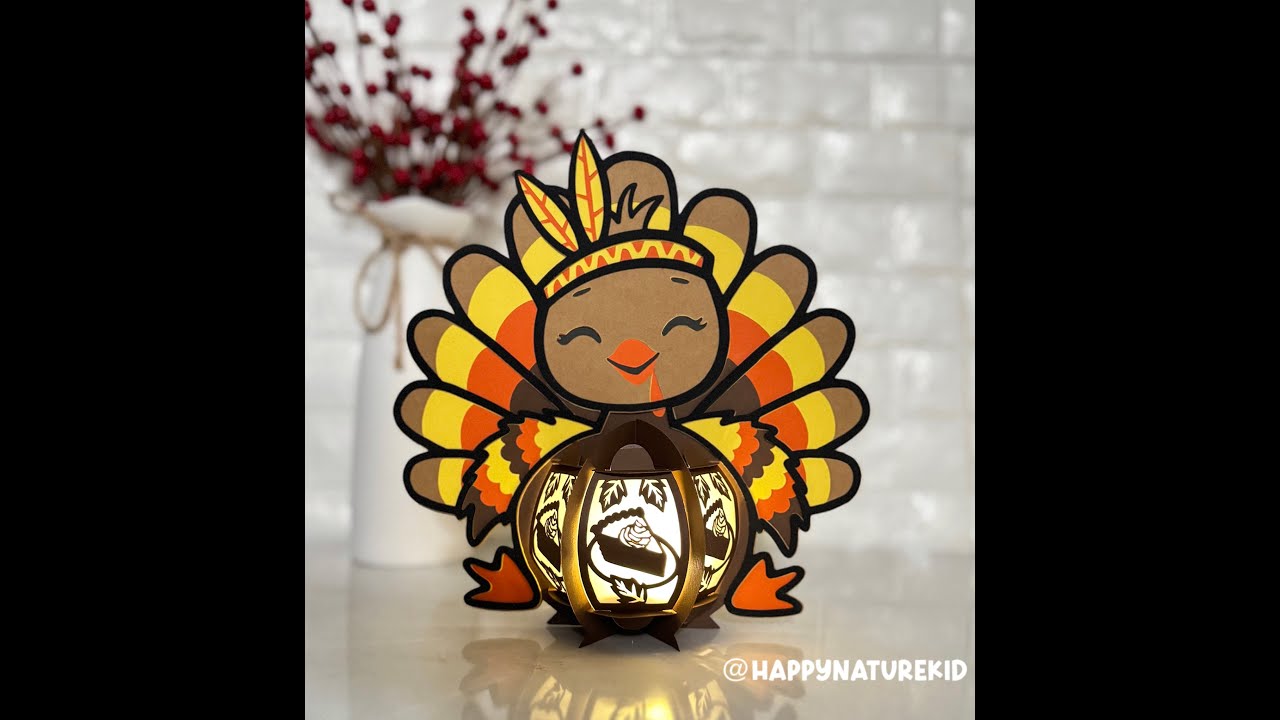 Turkey Lantern tutorial