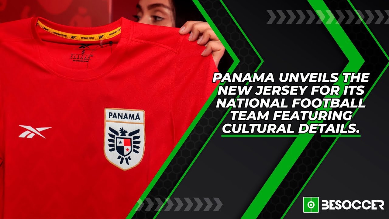 Panama unveils the new jersey for its national football team featuring cultural details.
