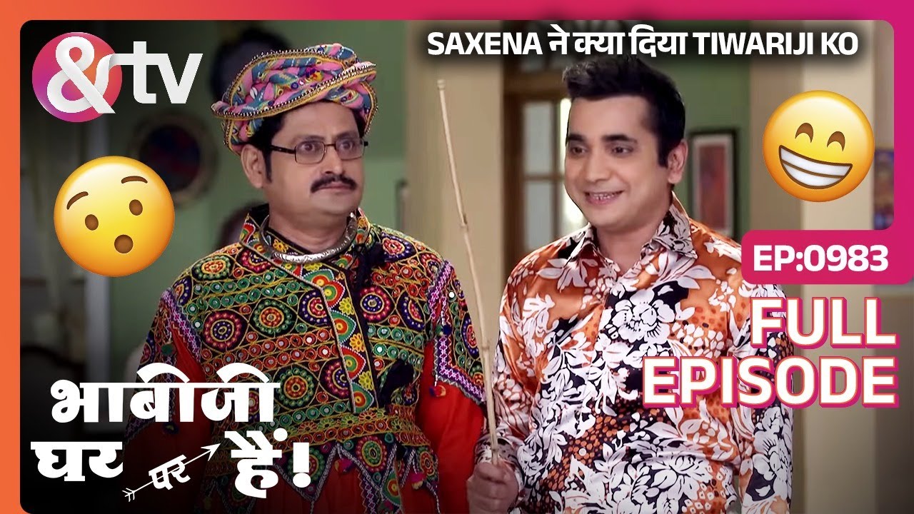 Saxena ने क्या दिया Tiwariji ko | Bhabi Ji Ghar Par Hai |Full Ep 983 | 4 Dec 2018 @andtvchannel