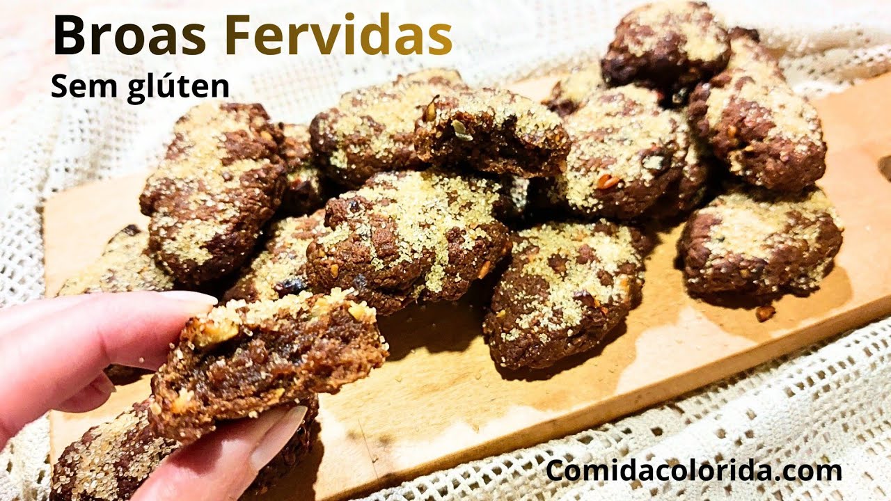 BROAS FERVIDAS |Sem Glúten |Sem Açúcar Refinado| Sem laticínios| Sem Ovos |