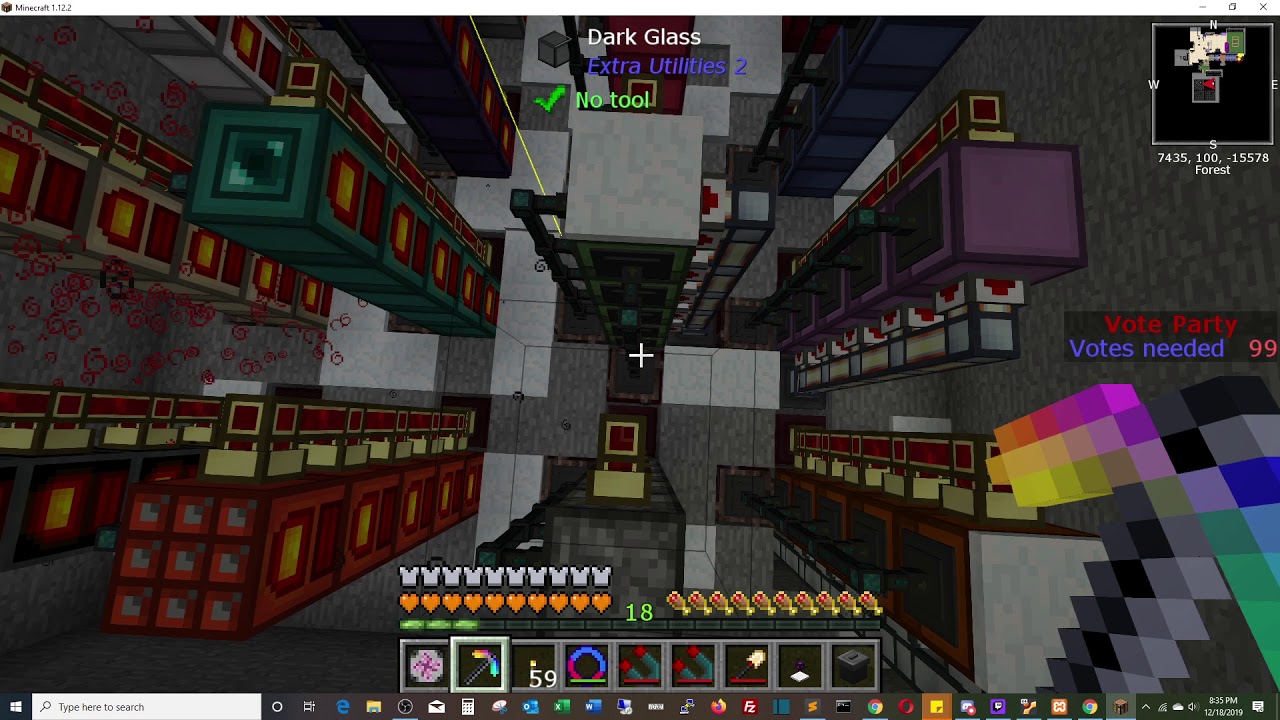 (Updated) Extra Utilities 2 Rainbow Generators Tutorial