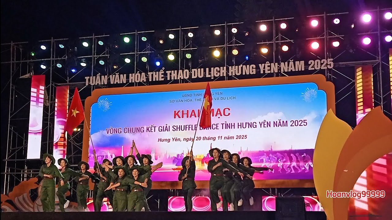 NHẢY DÂN VŨ HÀNH KHÚC NGÀY VÀ ĐÊM