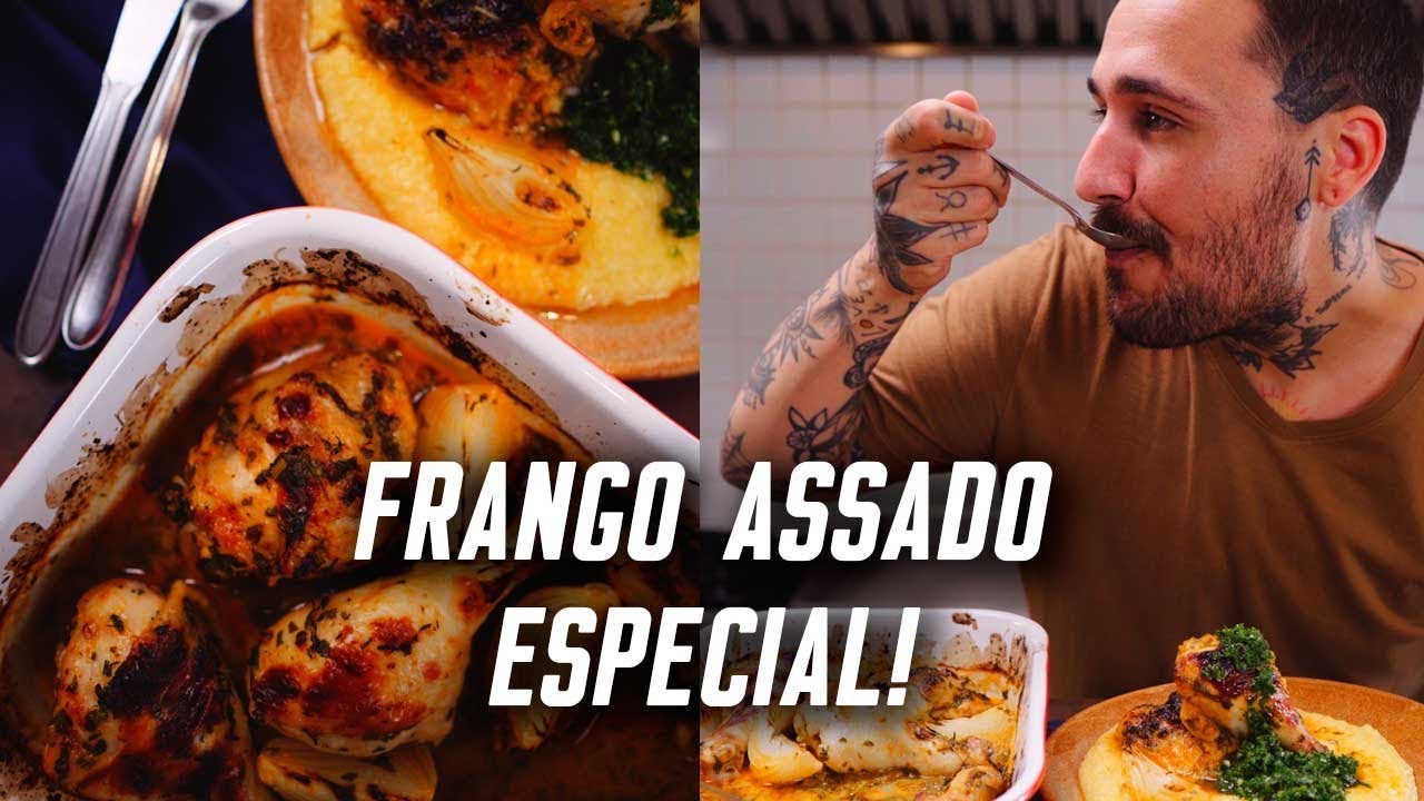 COMO FAZER FRANGO ASSADO | TEMPERO INCRÍVEL!