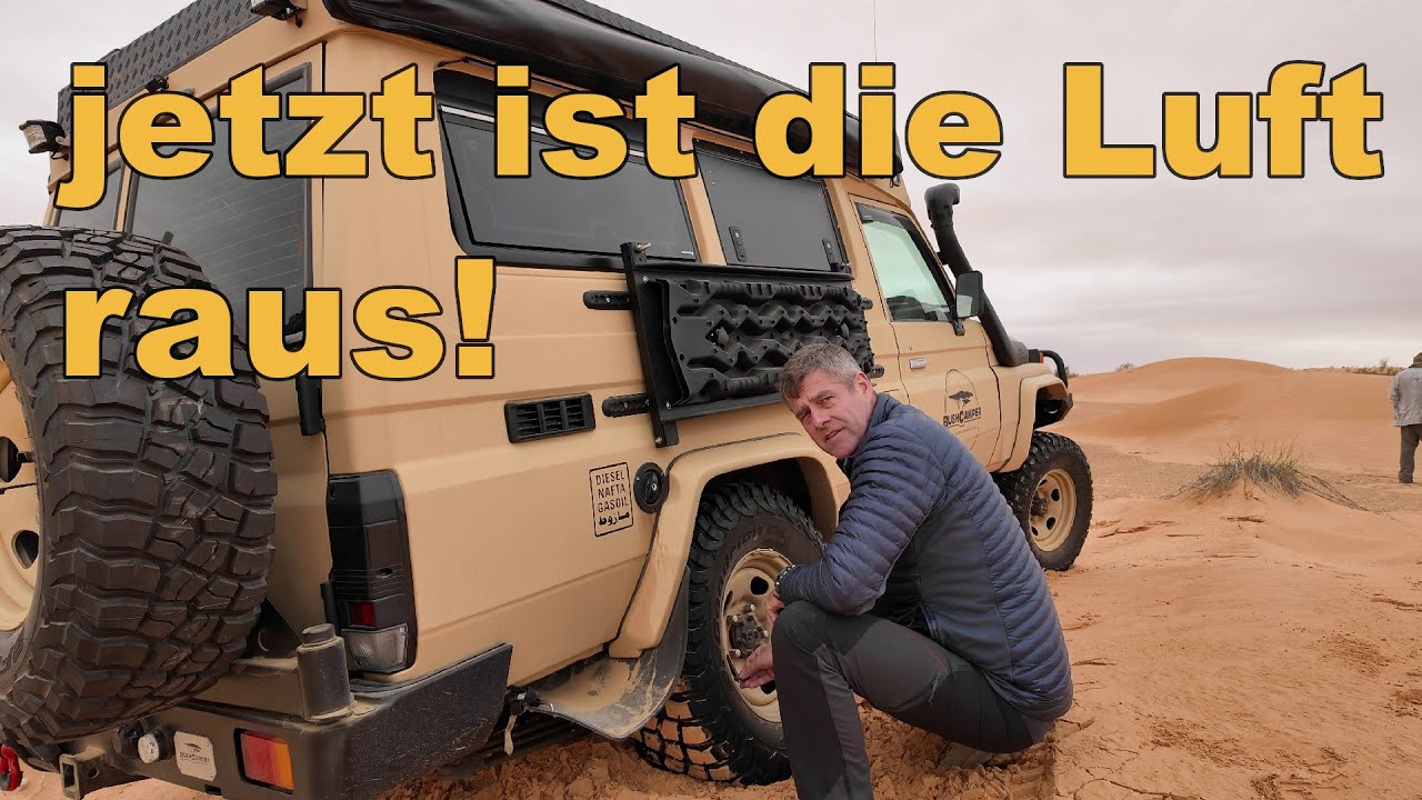 Richtiger Reifendruck im Sand