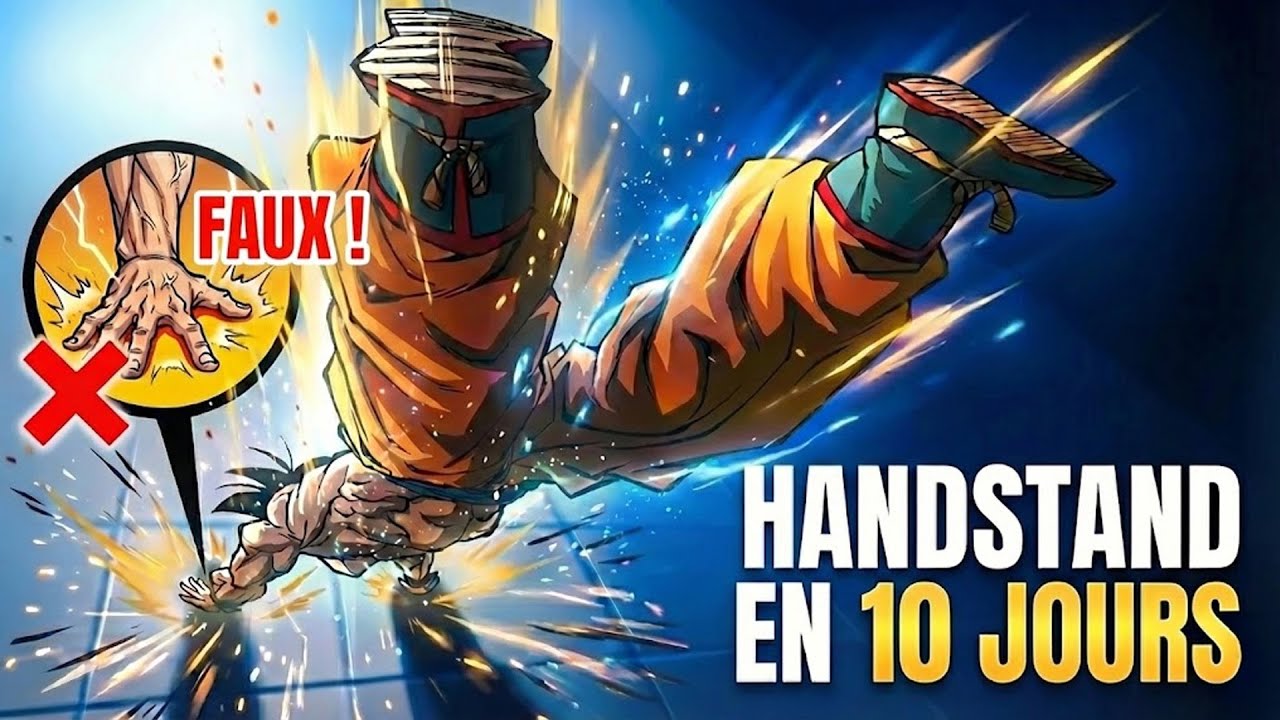 TENIR 30s en HANDSTAND en 10 jours ! (Tutoriel débutant)