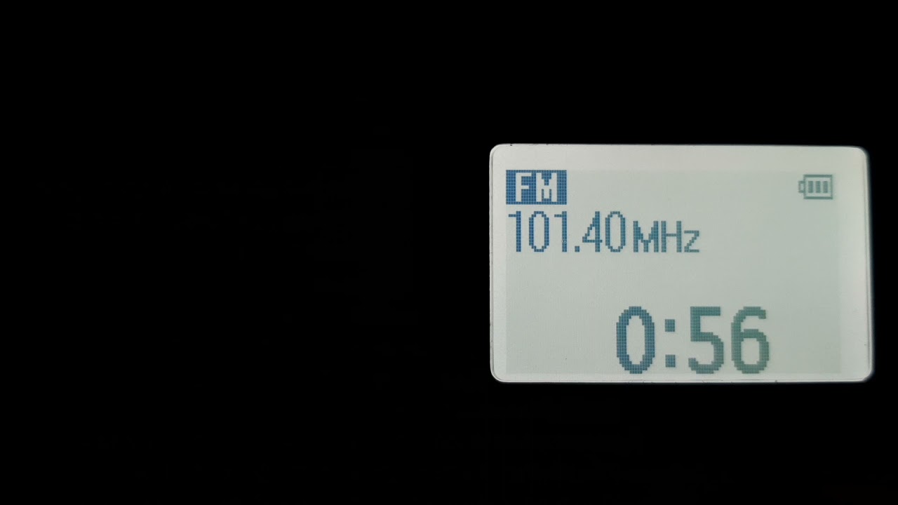 FM bandscan in Roma, Italy