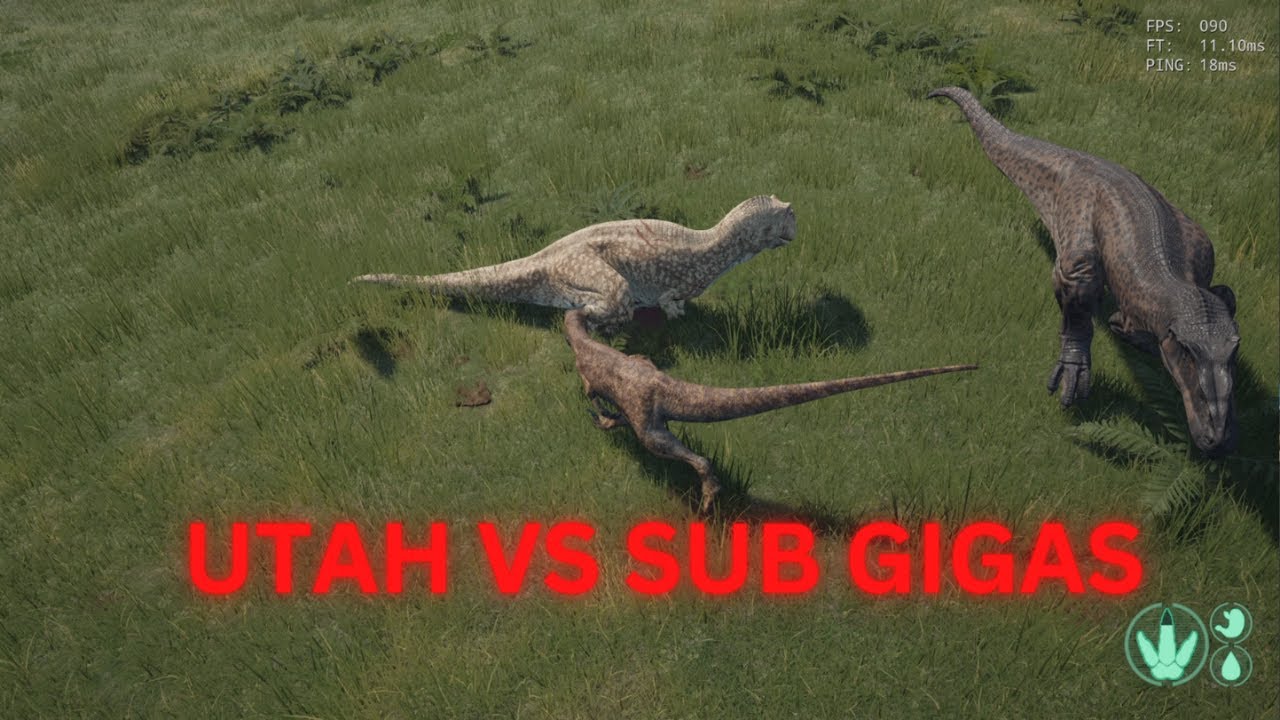 Utah vs TWO Sub Gigas! - The Isle