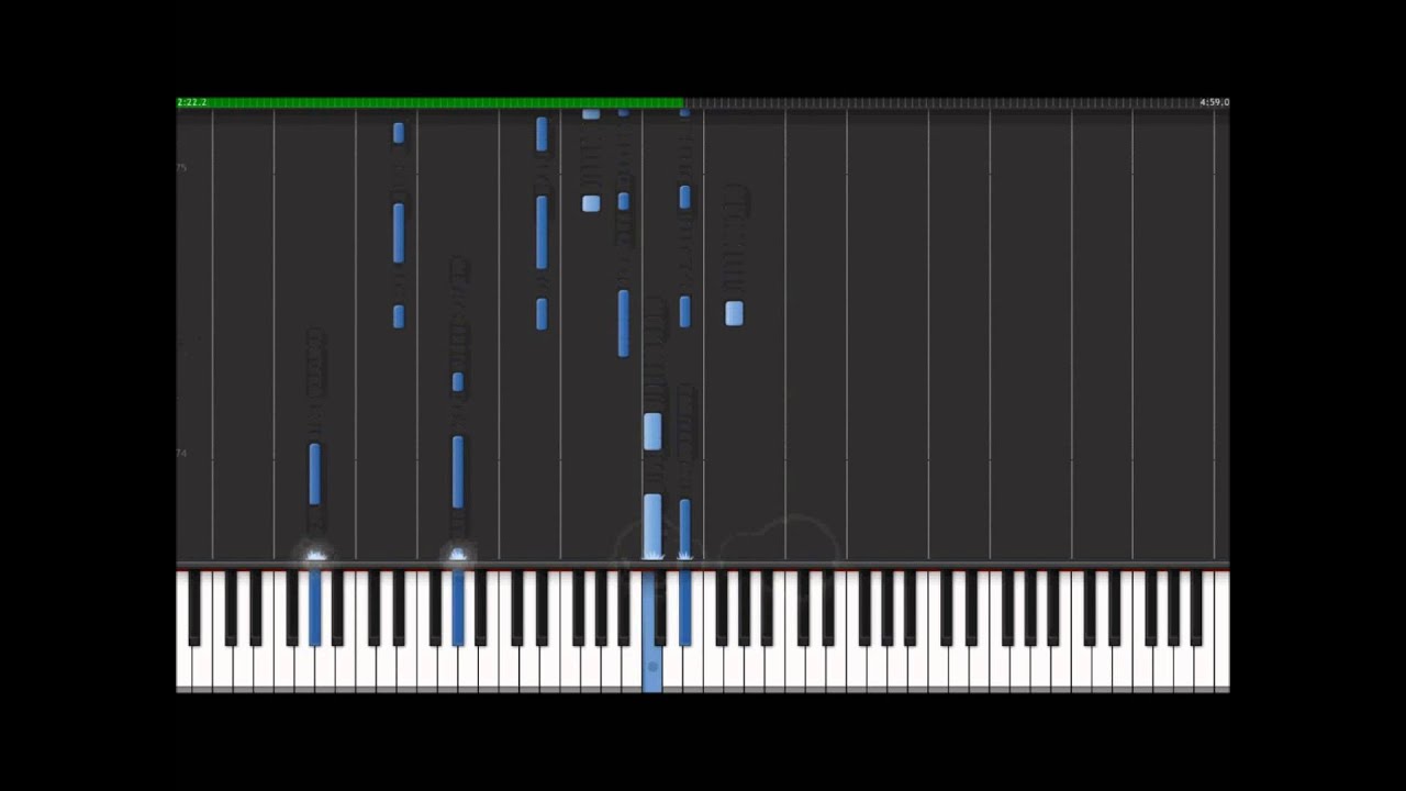 Coldplay - Gravity, Piano Cover and Synthesia Tutorial