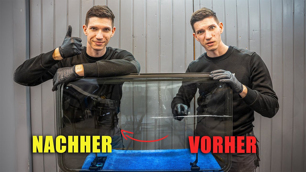 Wohnmobil-Fenster zerkratzt?! So rette ich es mit Schleifen & Polieren! 🚐✨