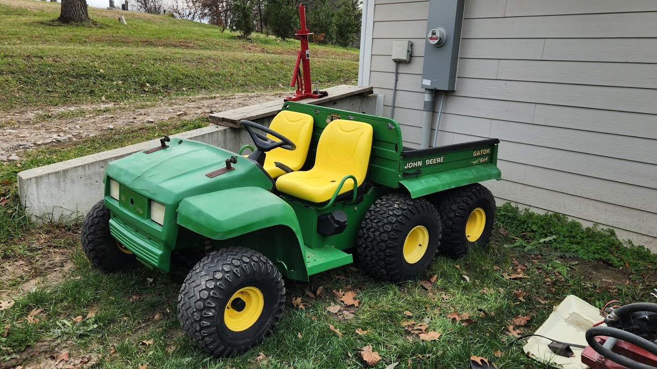 John Deere Gator 6X4 На ходу?? Простоял с 2014 года!!
