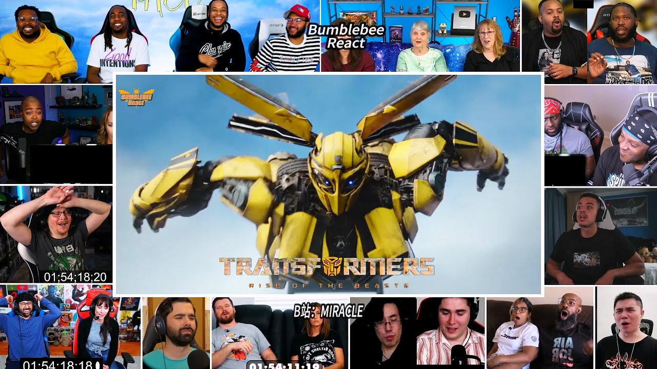 Bumblebee Comeback fight scene | Transformers: Rise of the Beasts (2023) reaction mashup