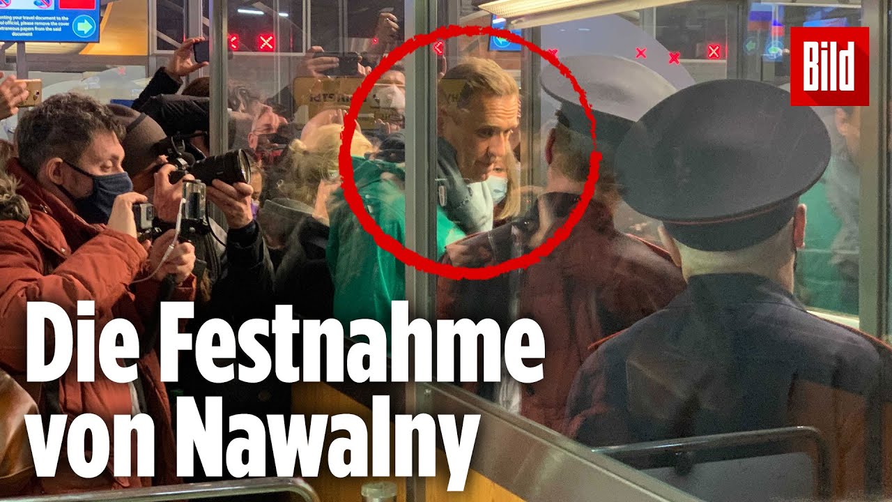 Kreml-Kritiker Nawalny am Flughafen festgenommen
