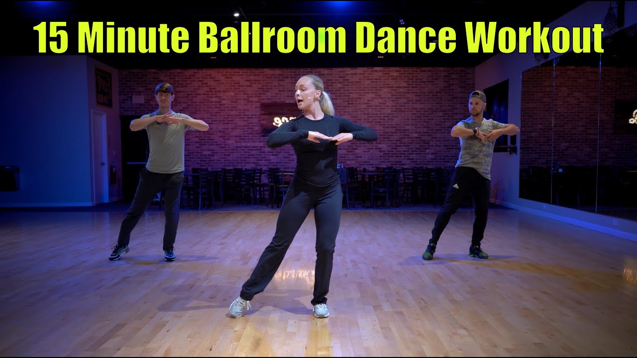 15 Minute Ballroom  Dance Workout - Viennese Waltz, Foxtrot, Quickstep, Tango | Easy To Follow Along
