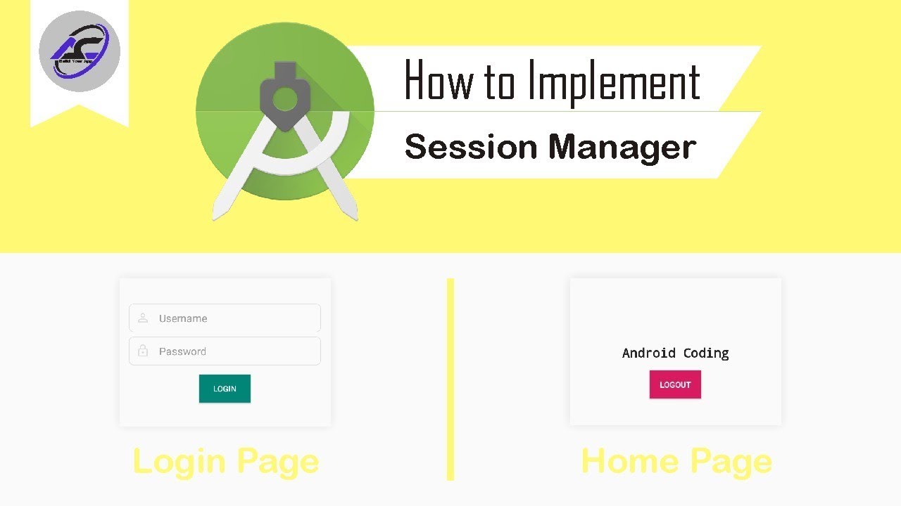 How to Implement Session Manager in Android Studio | SessionManager | Android Coding