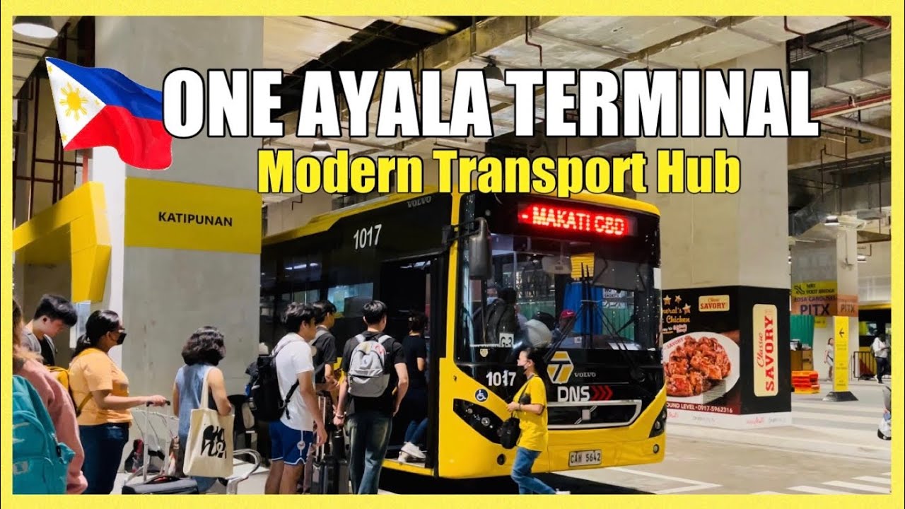 PHILIPPINES MODERN TRANSPORT HUB | One Ayala Terminal Latest Update 2023 | Makati Philippines 🇵🇭