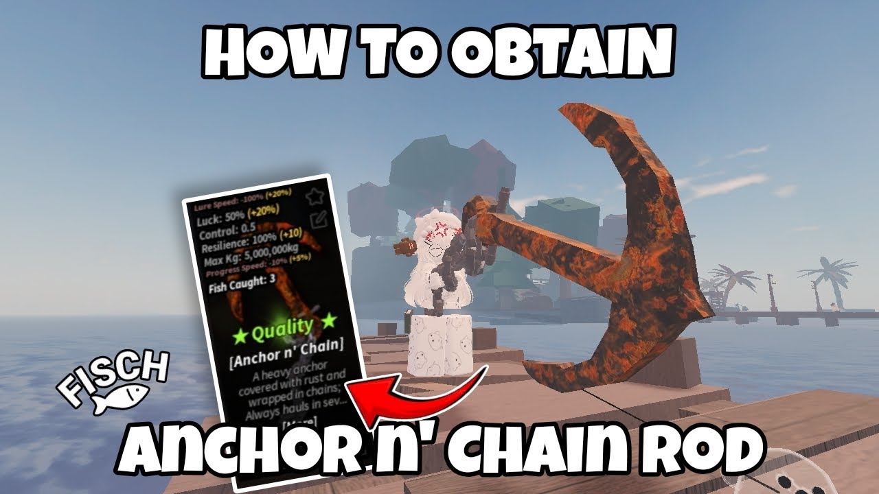 FULL GUIDE HOW TO OBTAIN NEW ANCHOR N' CHAIN ROD IN TIDEFALL UPDATE FISCH