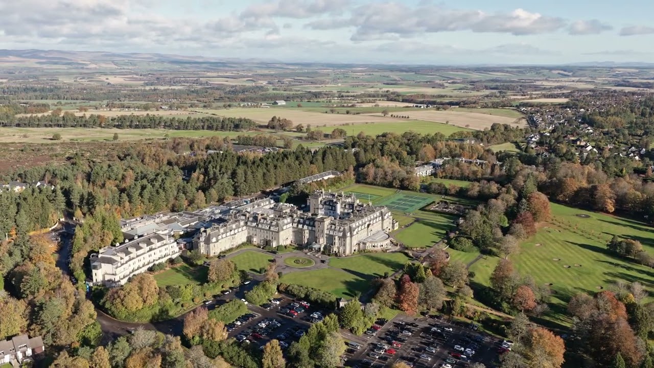 Gleneagles Hotel , Scotland  Mavic 4 Pro