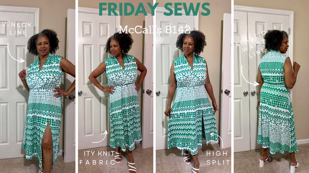Friday Sews Ep19 | Weekly Sewing Updates | McCall's 8142
