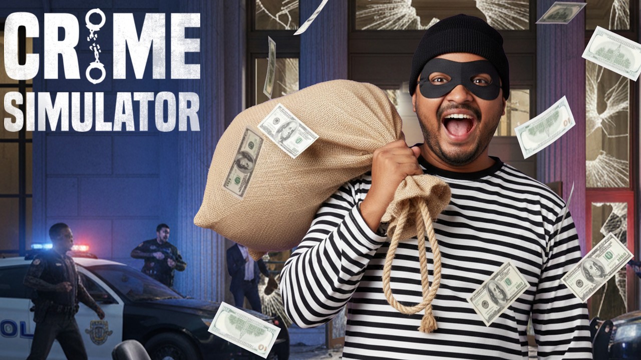 Robbing $100000 From Neighbour (தமிழ்) Crime Simulator Gameplay Tamil LIVE
