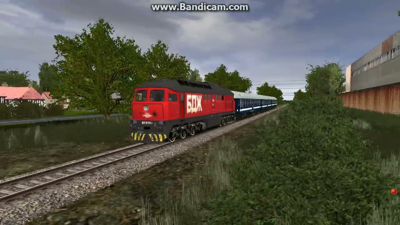 TRAINZ 2010 Пристигане в Добрич.