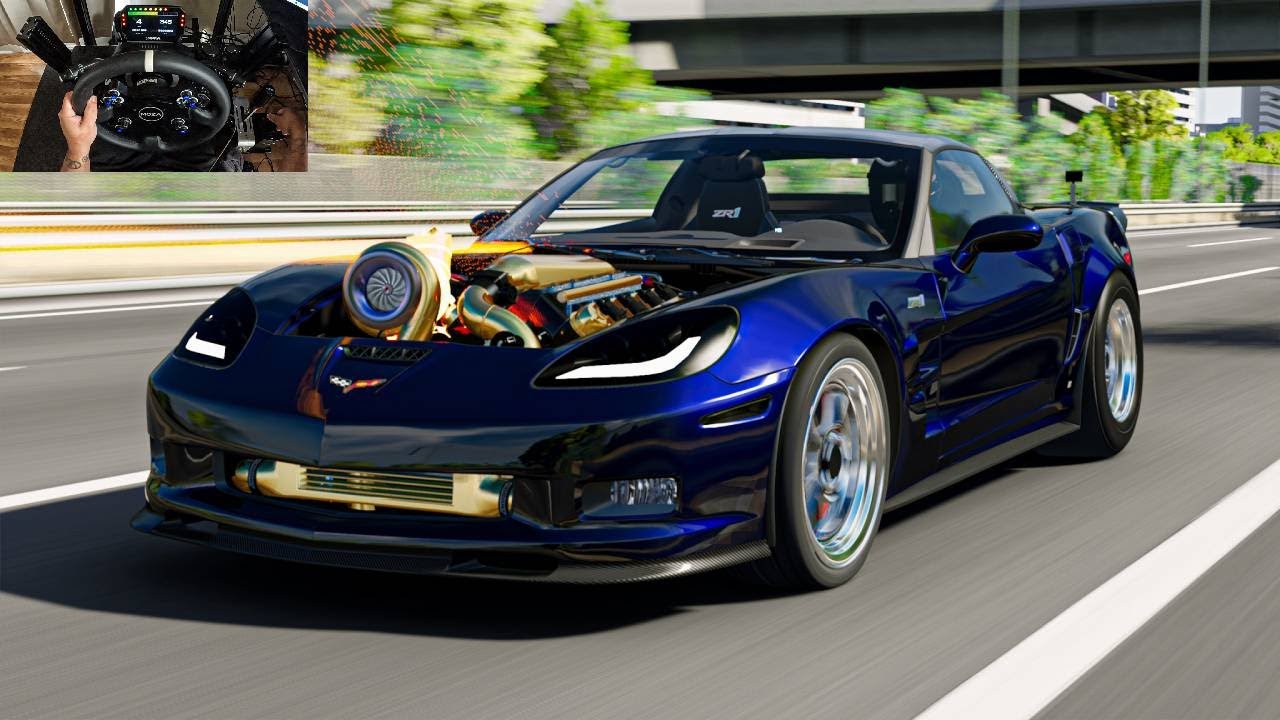 2000HP Big Turbo Corvette C6 Z06 - Assetto Corsa Gameplay
