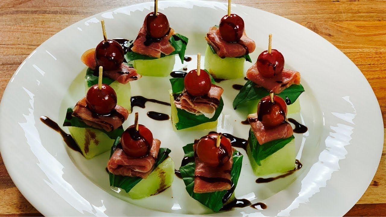 Melon Prosciutto Appetizer