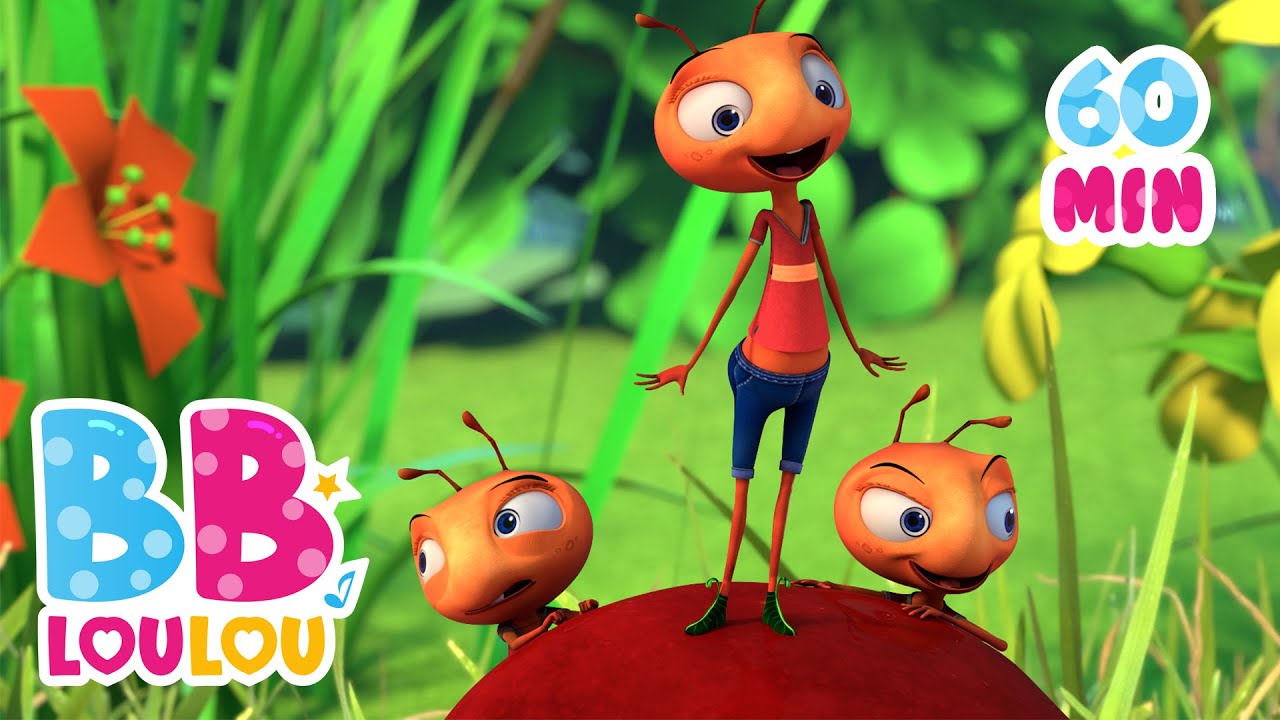 🐜Les Fourmis Marchent + 60 min comptines et chansons éducatives | BB LouLou