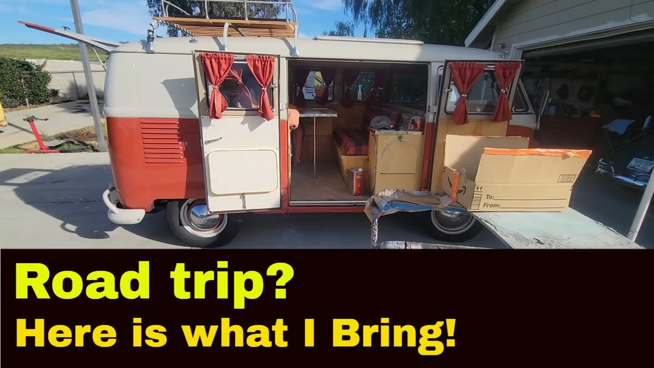 Don’t Road Trip Your VW Bus or Beetle Without THESE Essentials